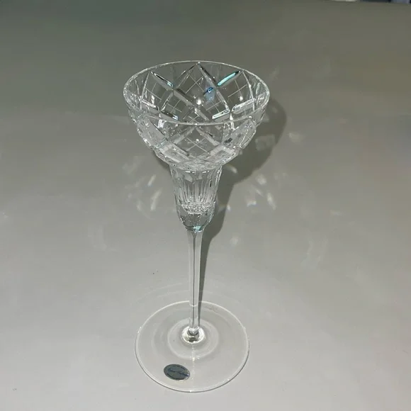 Two Regent Collection Candlestick Holders Full Lead Crystal Vintage Handmade - Picture 9 of 17